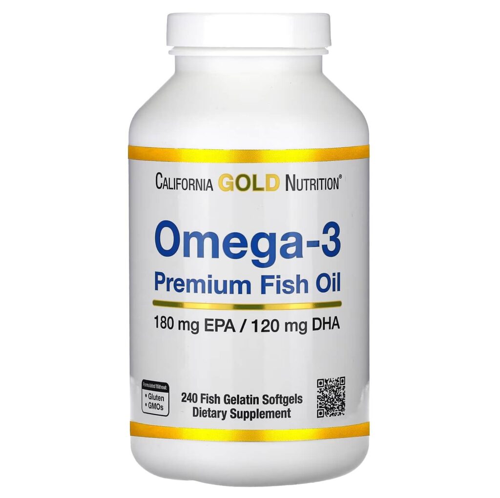 California Gold Nutrition, Omega-3，優質魚油