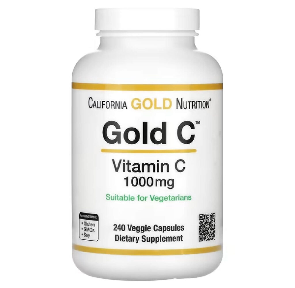 California Gold Nutrition, Gold C，USP 級維生素 C